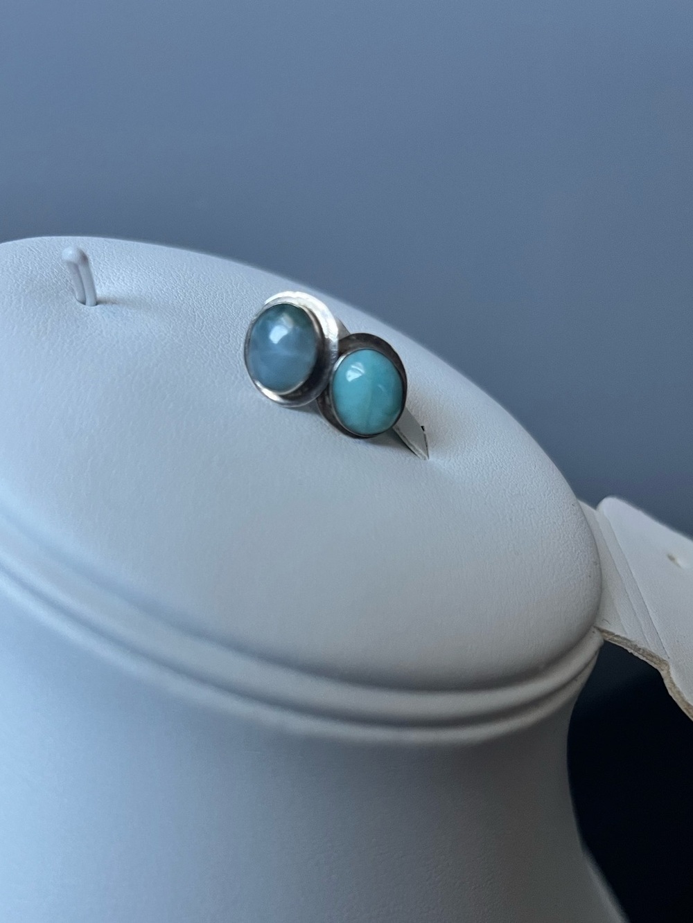 Larimar Pendant Necklace and Earrings Set - Picture 11 of 11